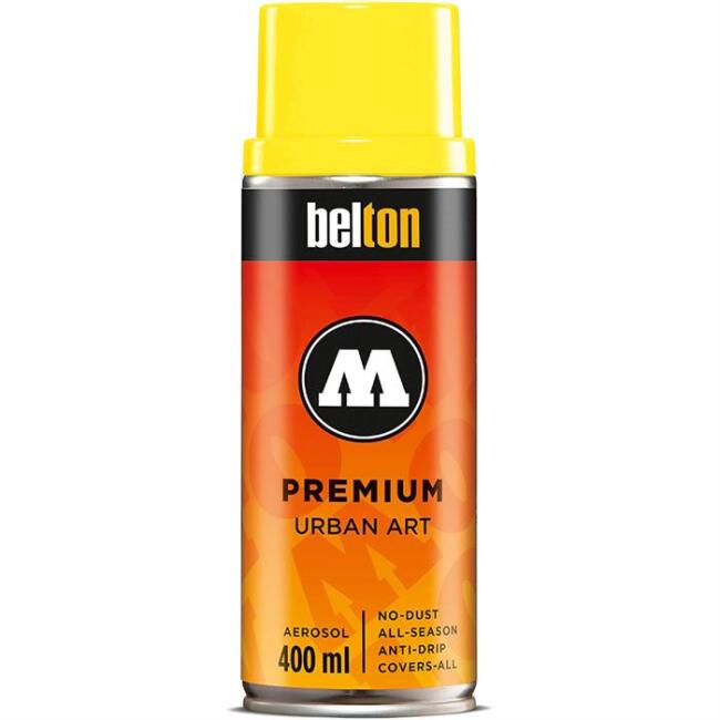 Molotow Belton Premium Sprey Boya 400 ml Signal Yellow 4 - 1