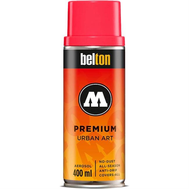 Molotow Belton Premium Sprey Boya 400 ml Sweet 100 Traffic Red 16 - 1