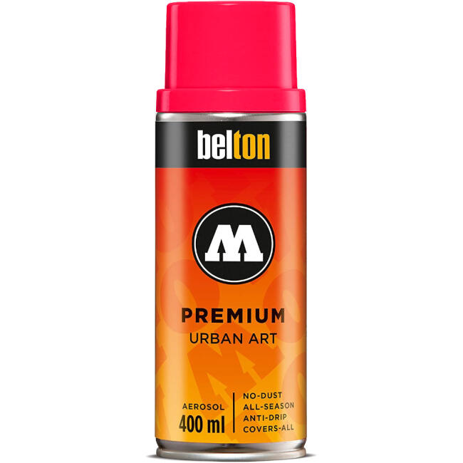 Molotow Belton Premium Sprey Boya 400 ml Tornado Red 17 - 3