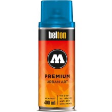 Molotow Belton Premium Sprey Boya 400 ml Transparent Shock Blue 243 - 1
