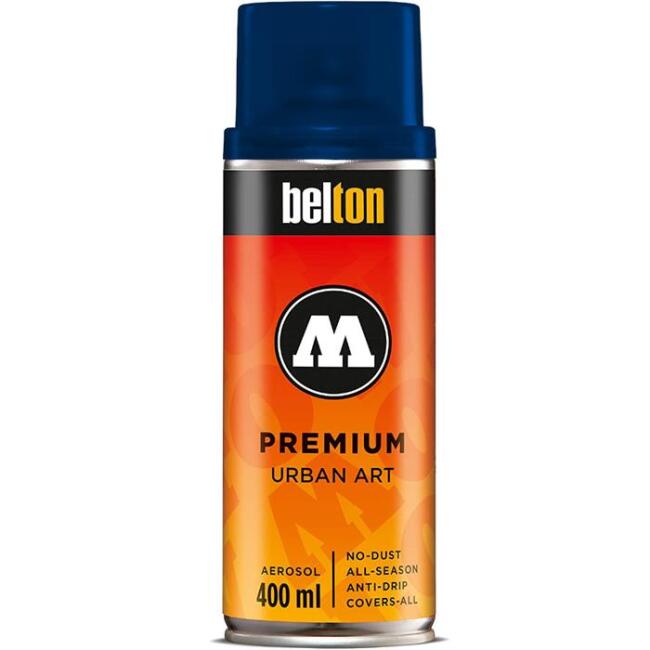 Molotow Belton Premium Sprey Boya 400 ml Transparent Ultramarine Blue 242 - 1