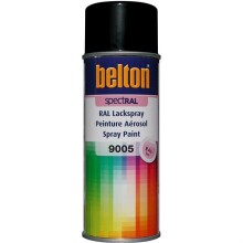 Molotow Belton SpectRAL Sprey Boya 400 ml Jet Black Mat 9005 - 1