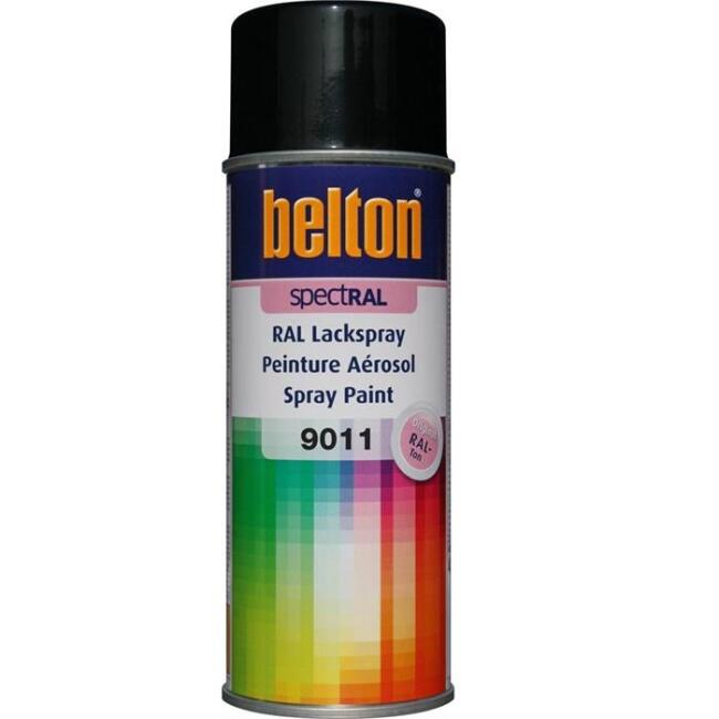 Molotow Belton SpectRAL Sprey Boya 400 ml Graphite Black 9011 - 1