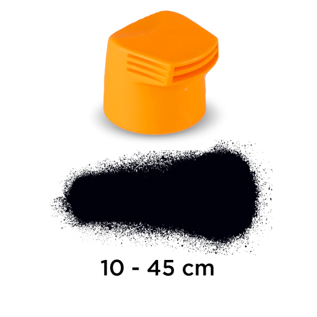 Molotow Sprey Boya Başlığı 10-45 cm Booster Cap Turuncu - 1