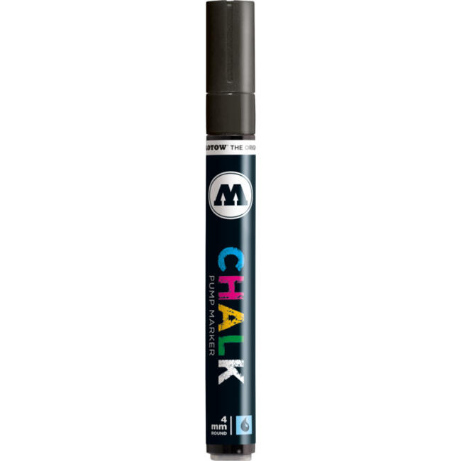 Molotow Chalk Pump Marker Kalem 4 mm Black 228004 - 1
