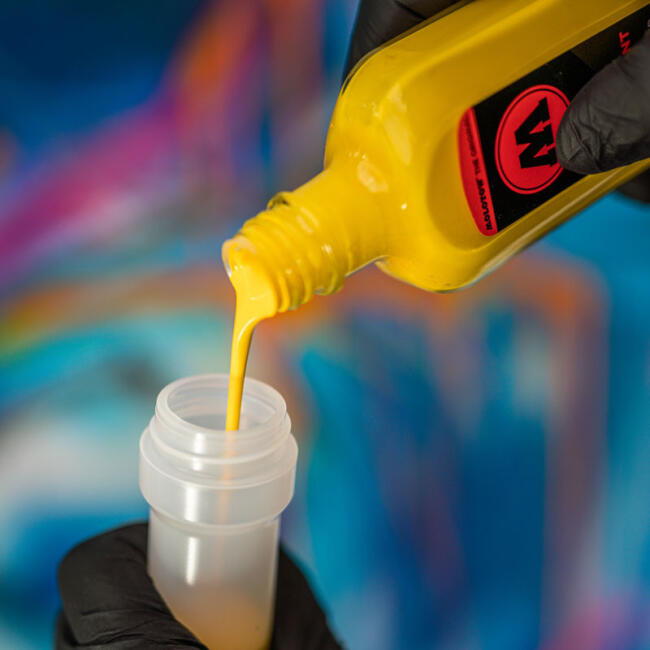 Molotow 862DS Dripstick Permanent Paint Rollerball 3 mm Uç 30 ml Zinc Yellow 862001 - 3