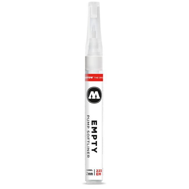 Molotow Boş Marker Kalem Kesik Uç Softliner 2 mm 223EM - 2