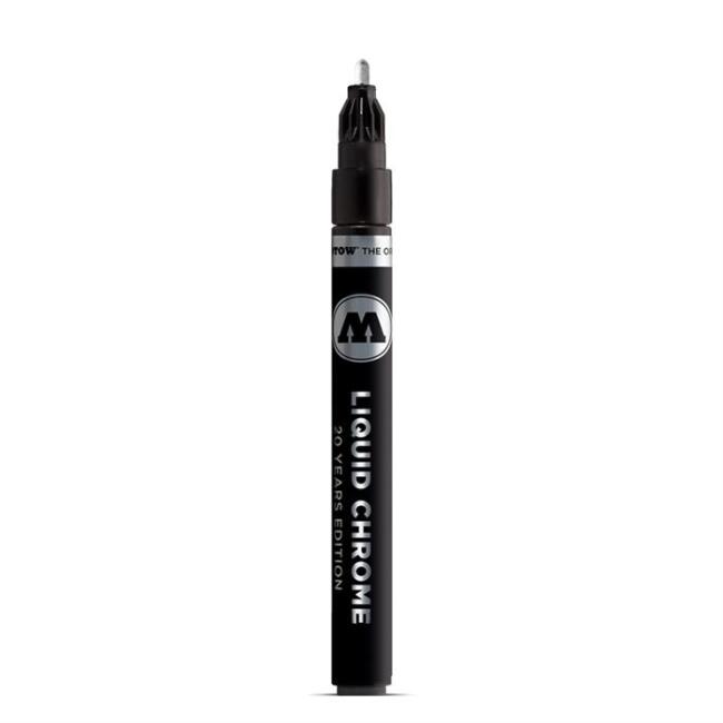 Molotow Liquid Chrome Ayna Efektli Krom Marker Kalem 2 mm 703102 - 1