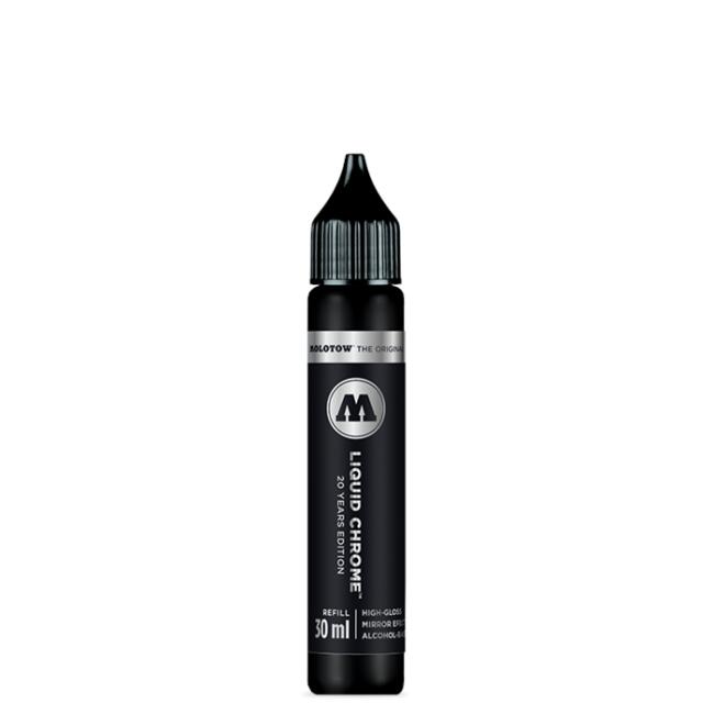 Molotow Liquid Chrome Refill Ayna Efektli Krom Mürekkep 30 ml - 1