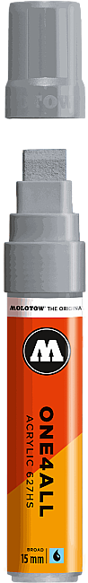 Molotow 627HS One4All Düz Uç Akrilik Marker Kalem 15 mm Cool Grey Pastel 203 - 1