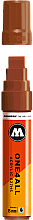 Molotow 627HS One4All Düz Uç Akrilik Marker Kalem 15 mm Hazelnut Brown 92 