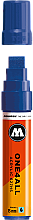 Molotow 627HS One4All Düz Uç Akrilik Marker Kalem 15 mm True Blue 204 