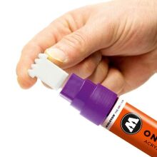 Molotow 627HS One4All Düz Uç Akrilik Marker Kalem 15 mm Currant 042 - 5