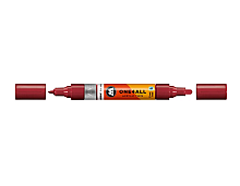 Molotow One4All Akrilik Çift Uçlu Marker Kalem 1,5-4 mm 086 Burgundy - 1