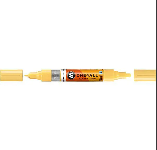 Molotow One4All Akrilik Çift Uçlu Marker Kalem 1,5-4 mm 115 Vanilla Pastel - 1