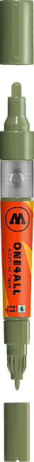 Molotow One4All Akrilik Çift Uçlu Marker Kalem 1.5-4 mm 205 Amazonas Light - 1