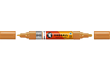 Molotow One4All Akrilik Çift Uçlu Marker Kalem 1,5-4 mm 208 Ocher Brown Light - 1