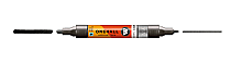 Molotow One4All Akrilik Çift Uçlu Marker Kalem 1,5-4 mm 223 Metallic Black - 1