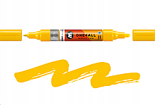 Molotow One4All Akrilik Çift Uçlu Marker Kalem 1,5-4 mm 239 Signal Yellow - 1