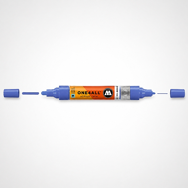 Molotow One4All Akrilik Çift Uçlu Marker Kalem 1,5-4 mm 247 Viola - 1