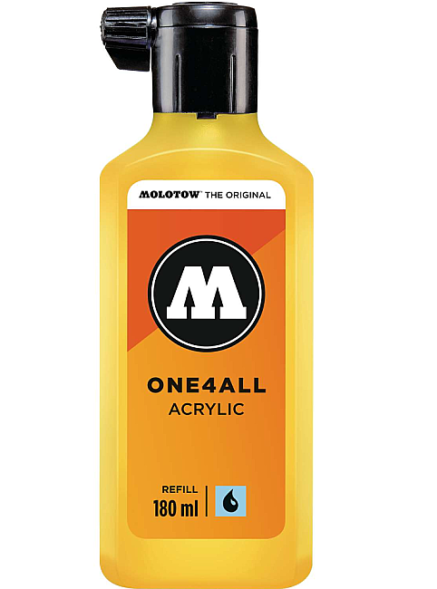 Molotow One4All Akrilik Mürekkep Refill 180 ml 239 Signal Yellow - 1