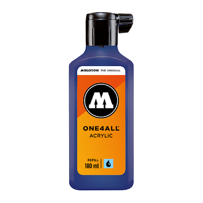 Molotow One4All Akrilik Mürekkep Refill 180 ml 248 Seen Night Blue - 1