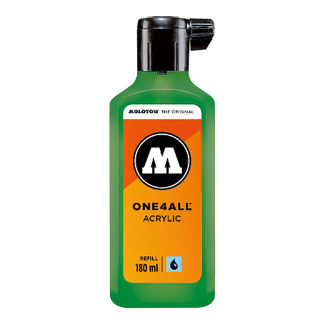 Molotow One4All Akrilik Mürekkep Refill 180 ml 256 Clover Green - 1