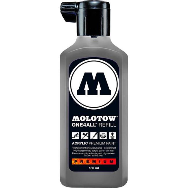 Molotow One4All Akrilik Mürekkep Refill 180 ml Cool Grey 203 - 1