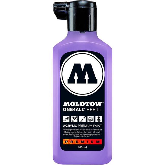 Molotow One4All Akrilik Mürekkep Refill 180 ml Flieder 201 - 1