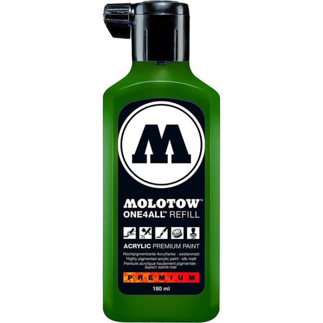 Molotow One4All Akrilik Mürekkep Refill 180 ml Future Green 145 - 1