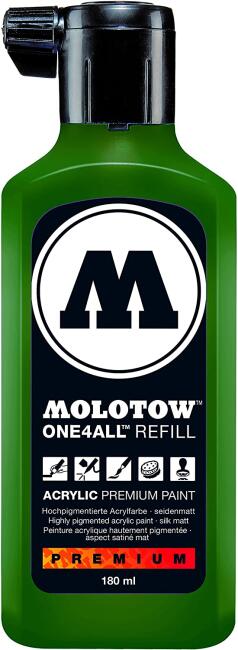 Molotow One4All Akrilik Mürekkep Refill 180 ml Future Green 145 - 2
