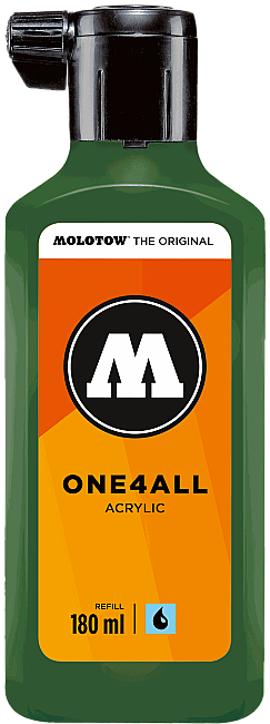Molotow One4All Akrilik Mürekkep Refill 180 ml Future Green 145 - 1