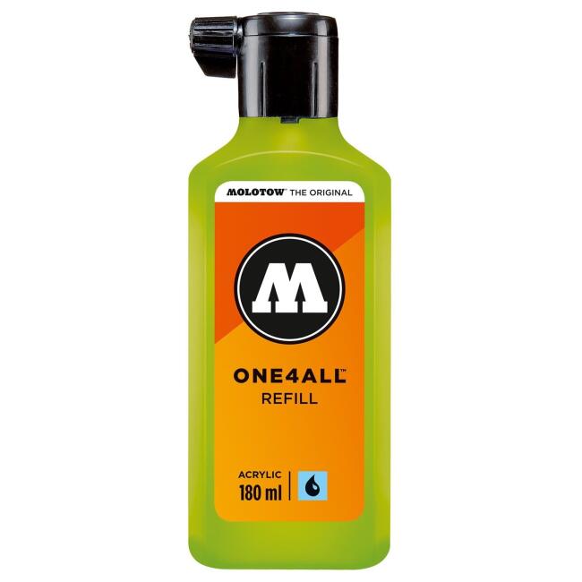 Molotow One4All Akrilik Mürekkep Refill 180 ml Grasshopper 221 - 1