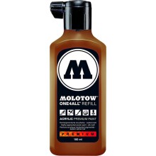 Molotow One4All Akrilik Mürekkep Refill 180 ml Hazelnut Brown 92 - 1