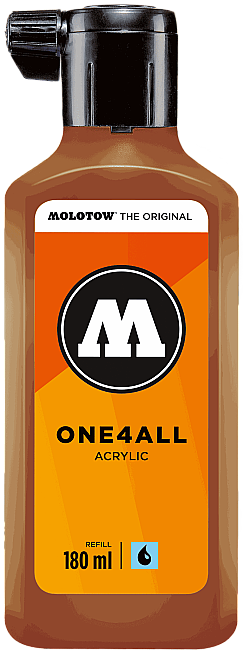 Molotow One4All Akrilik Mürekkep Refill 180 ml Hazelnut Brown 92 - 1
