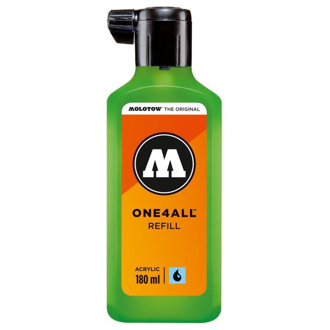 Molotow One4All Akrilik Mürekkep Refill 180 ml Universe Green 222 - 1