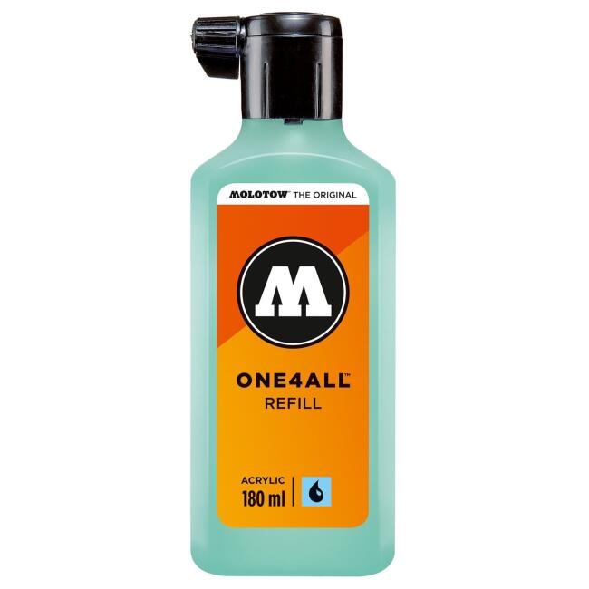Molotow One4All Akrilik Mürekkep Refill 180 ml Lagoblue Pastell 20 - 1
