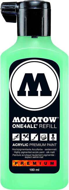 Molotow One4All Akrilik Mürekkep Refill 180 ml Lago Blue Pastel 20 - 2