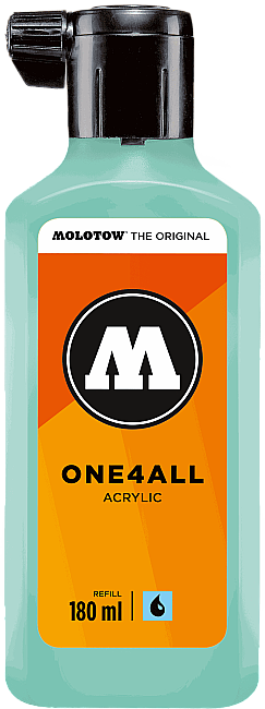 Molotow One4All Akrilik Mürekkep Refill 180 ml Lagoblue Pastell 20 - 1