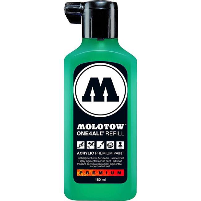 Molotow One4All Akrilik Mürekkep Refill 180 ml Lagoon Blue 206 - 1