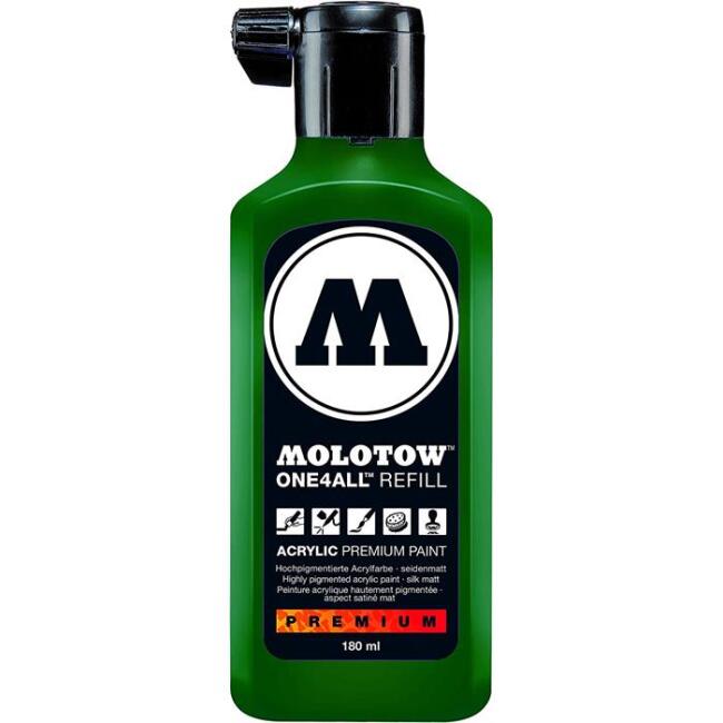 Molotow One4All Akrilik Mürekkep Refill 180 ml Mr. Green 96 - 1