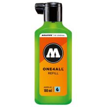 Molotow One4All Akrilik Mürekkep Refill 180 ml Neon Green Fluorescent 219 