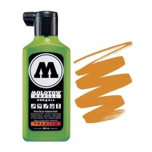 Molotow One4All Akrilik Mürekkep Refill 180 ml Ocher Brown Light 208 - Molotow