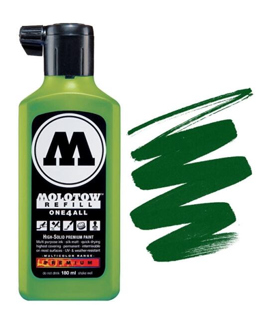 Molotow One4All Akrilik Mürekkep Refill 180 ml Poison Green 236 - 2