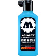 Molotow One4All Akrilik Mürekkep Refill 180 ml Shock Blue Middle 161 - Molotow