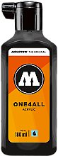 Molotow One4All Akrilik Mürekkep Refill 180 ml Signal Black 180 - Molotow