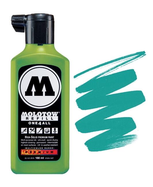 Molotow One4All Akrilik Mürekkep Refill 180 ml Turquoise 235 - 2