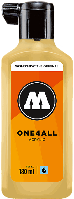 Molotow One4All Akrilik Mürekkep Refill 180 ml Vanilla Pastel 115 - 1