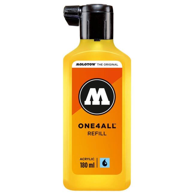Molotow One4All Akrilik Mürekkep Refill 180 ml Zinc Yellow 6 - 1