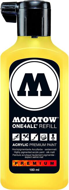 Molotow One4All Akrilik Mürekkep Refill 180 ml Zinc Yellow 6 - 2